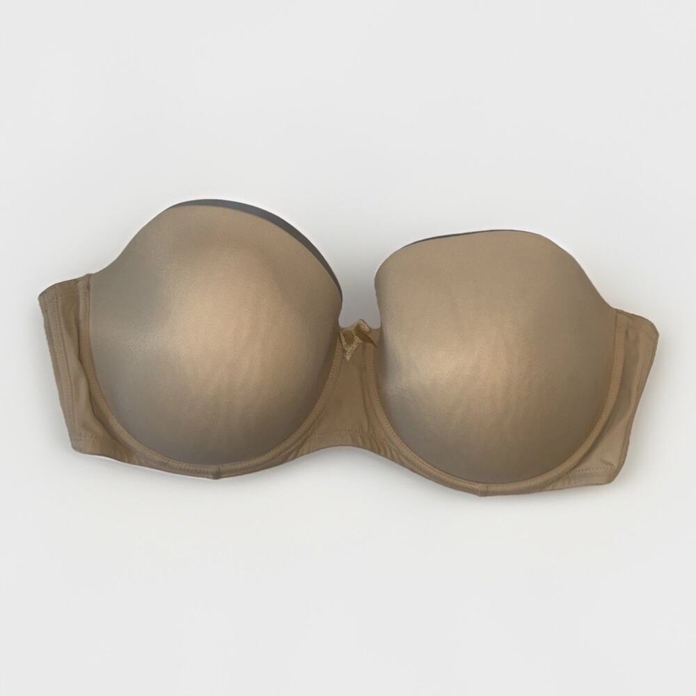 Pour Moi Strapless Biege Bra Size 36G